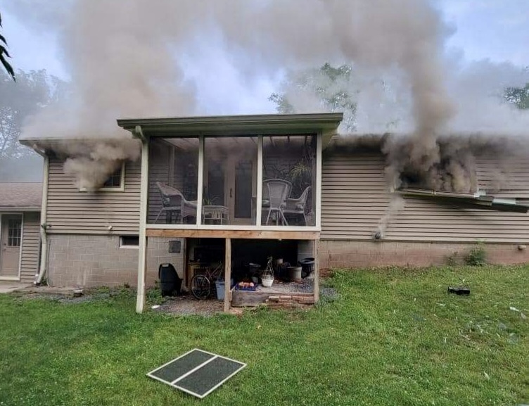 Fires destroy home near Watsontown an damage trailer outside